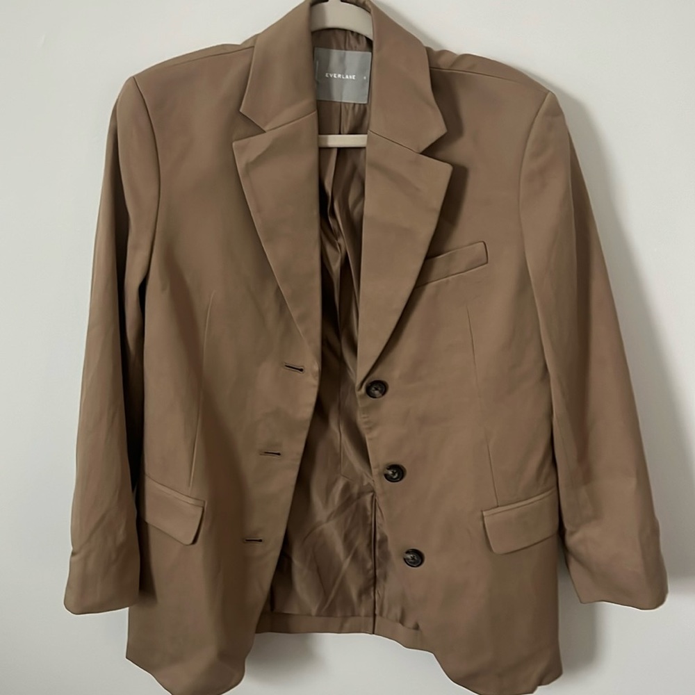 EVERLANE 80s Blazer beige